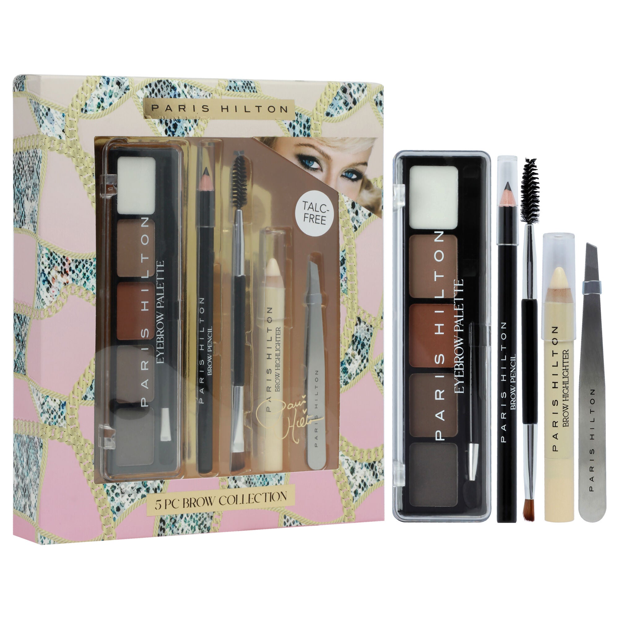 Brow Collection Set by Paris Hilton Cosmetics for Women - 5 Pc Set, See Description, alternate image number 1