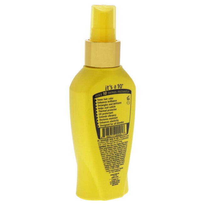 Miracle Leave-In For Blondes by Its A 10 for Unisex - 4 oz Treatment, NA, alternate image number null