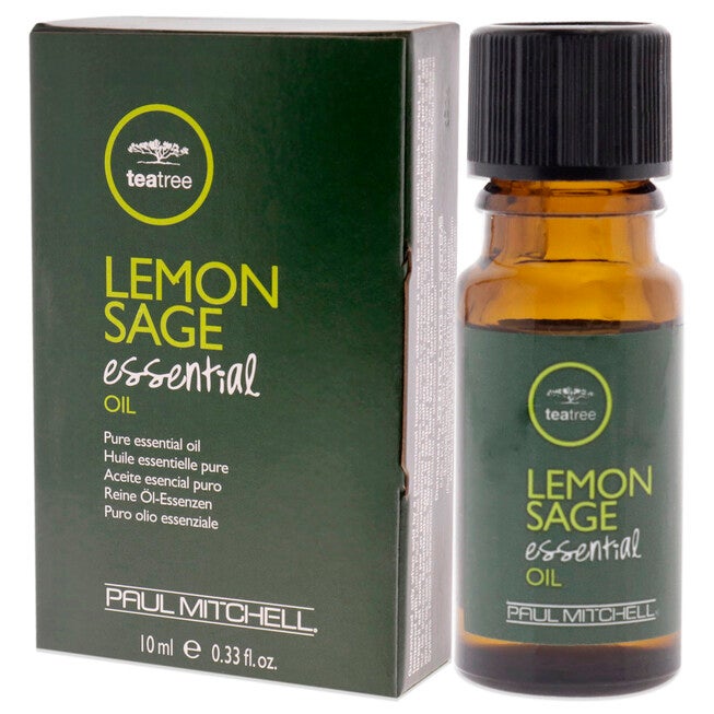 Tea Tree Essential Oil - Lemon Sage by Paul Mitchell for Unisex - 0.33 oz Oil, See Description, alternate image number 2