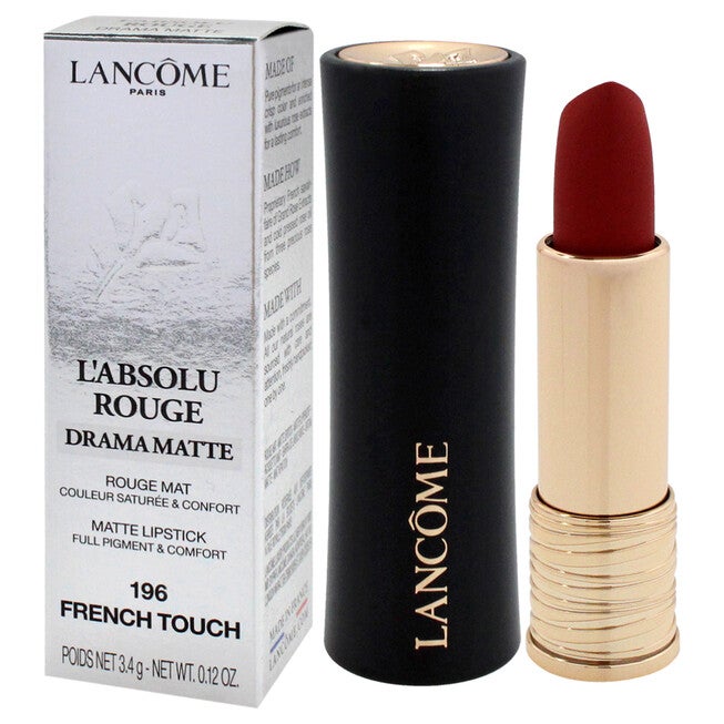 LAbsolu Rouge Drama Matte Lipstick - 196 French Touch by Lancome for Women - 0.12 oz Lipstick, See Description, alternate image number 2