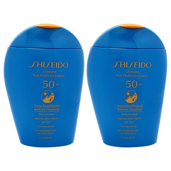 Ultimate Sun Protector Lotion SPF 50 Plus Duo by Shiseido for Women - 2 x 5 oz Lotion, See Description, alternate image number null