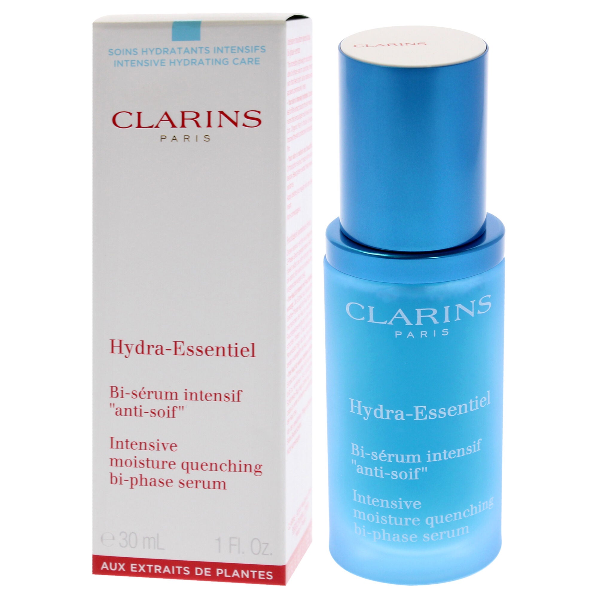 Hydra-Essentiel Intensive Bi-Phase Serum by Clarins for Unisex - 1 oz Serum, See Description, alternate image number 3