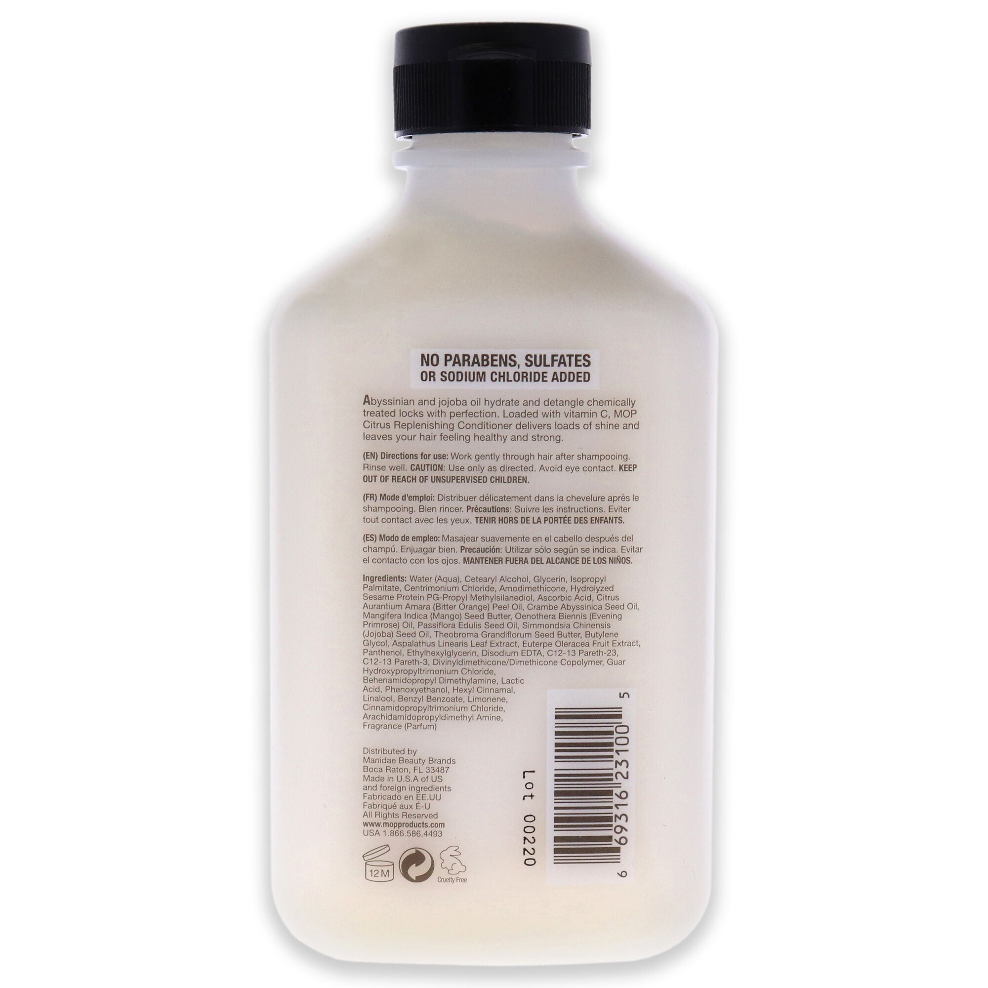 Citrus Replenishing Conditioner by MOP for Unisex - 8.45 oz Conditioner, See Description, alternate image number 1