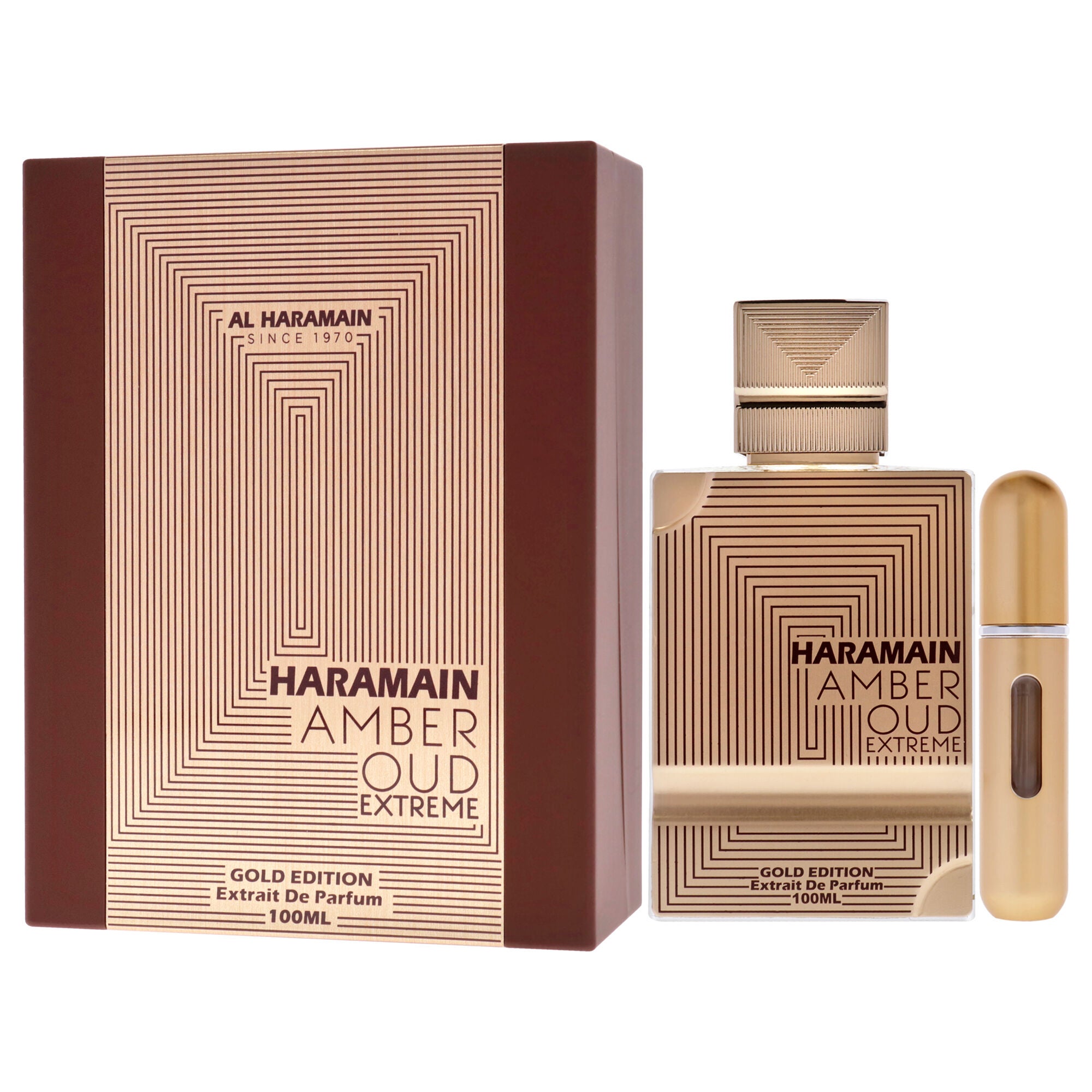 Amber Oud - Gold Edition Extreme by Al Haramain for Women - 3.4 oz EDP Spray, See Description, alternate image number 1