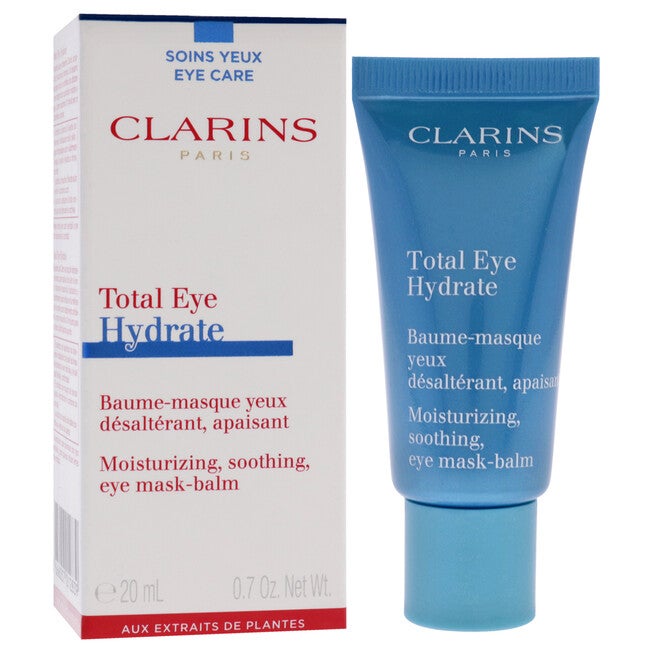 Total Eye Hydrate Moisturizing Soothing Eye Mask-Balm by Clarins for Women - 0.7 oz Balm, NA, alternate image number null