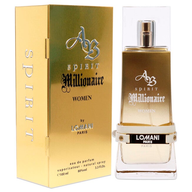 AB Spirit Millionaire by Lomani for Women - 3.3 oz EDP Spray, , alternate image number null