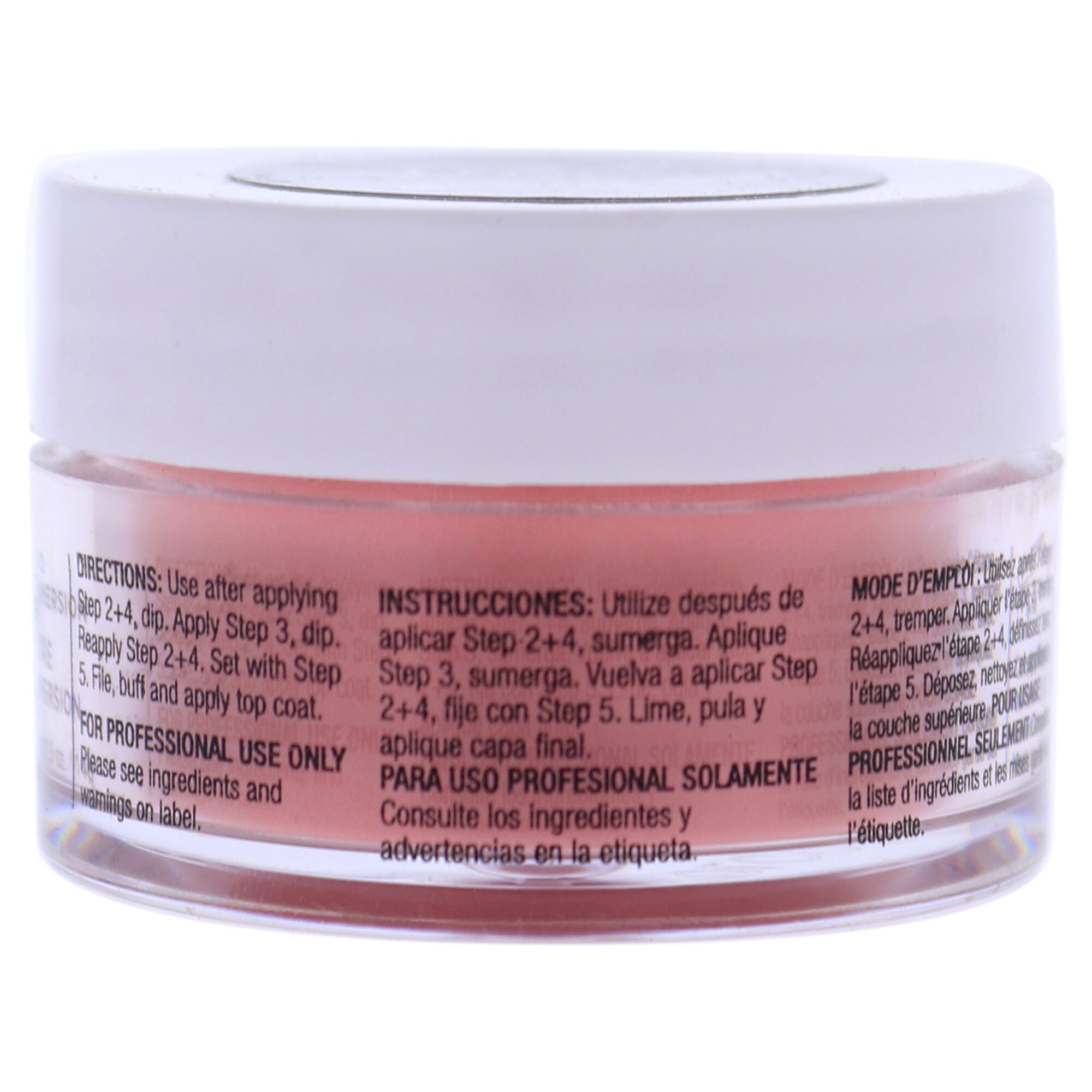 Pro Powder Polish Nail Colour Dip System - Peach by Cuccio Colour for Women - 0.5 oz Nail Powder, See Description, alternate image number 1