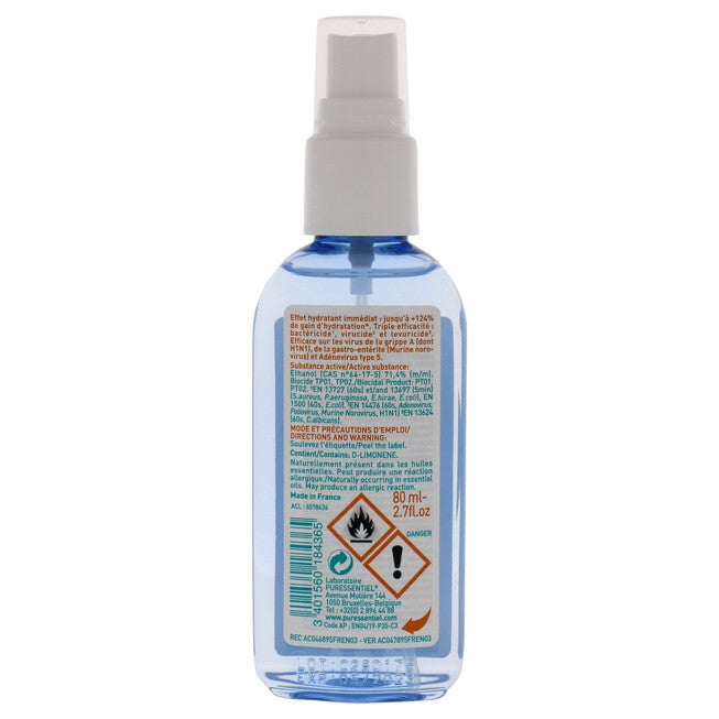 Purifying Antibacterial Lotion Spray by Puressentiel for Unisex - 2.7 oz Hand Sanitizer, , alternate image number null