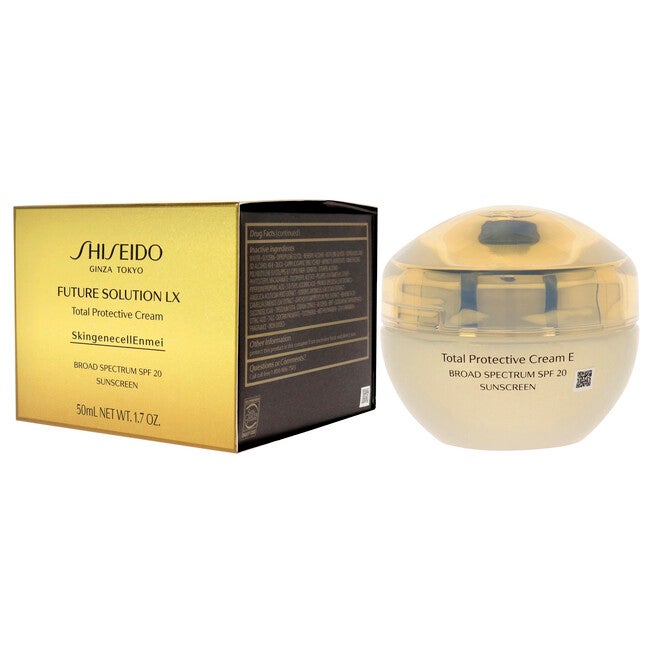 Future Solution LX Total Protective Cream SPF 20 by Shiseido for Unisex - 1.8 oz Cream, , alternate image number 8