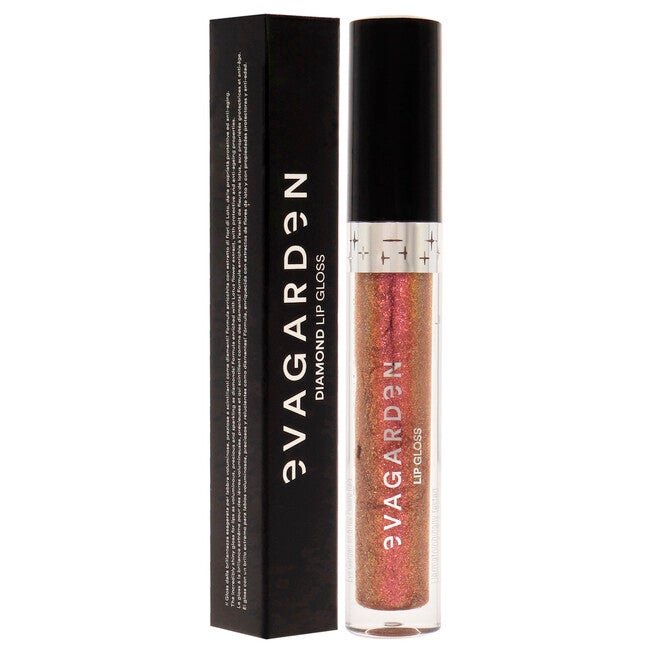 Diamond Lip Gloss - 857 Iridescence Pink by Evagarden for Women - 0.09 oz Lip Gloss, See Description, alternate image number 1