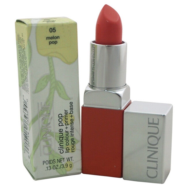 Clinique Pop Lip Colour + Primer - 05 Melon Pop by Clinique for Women - 0.13 oz Lipstick, NA, hi-res image number null