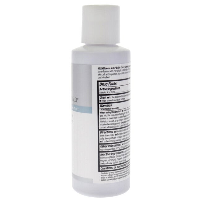 Clenziderm M.D. Daily Care Foaming Cleanser by Obagi for Women - 4 oz Cleanser, NA, alternate image number null