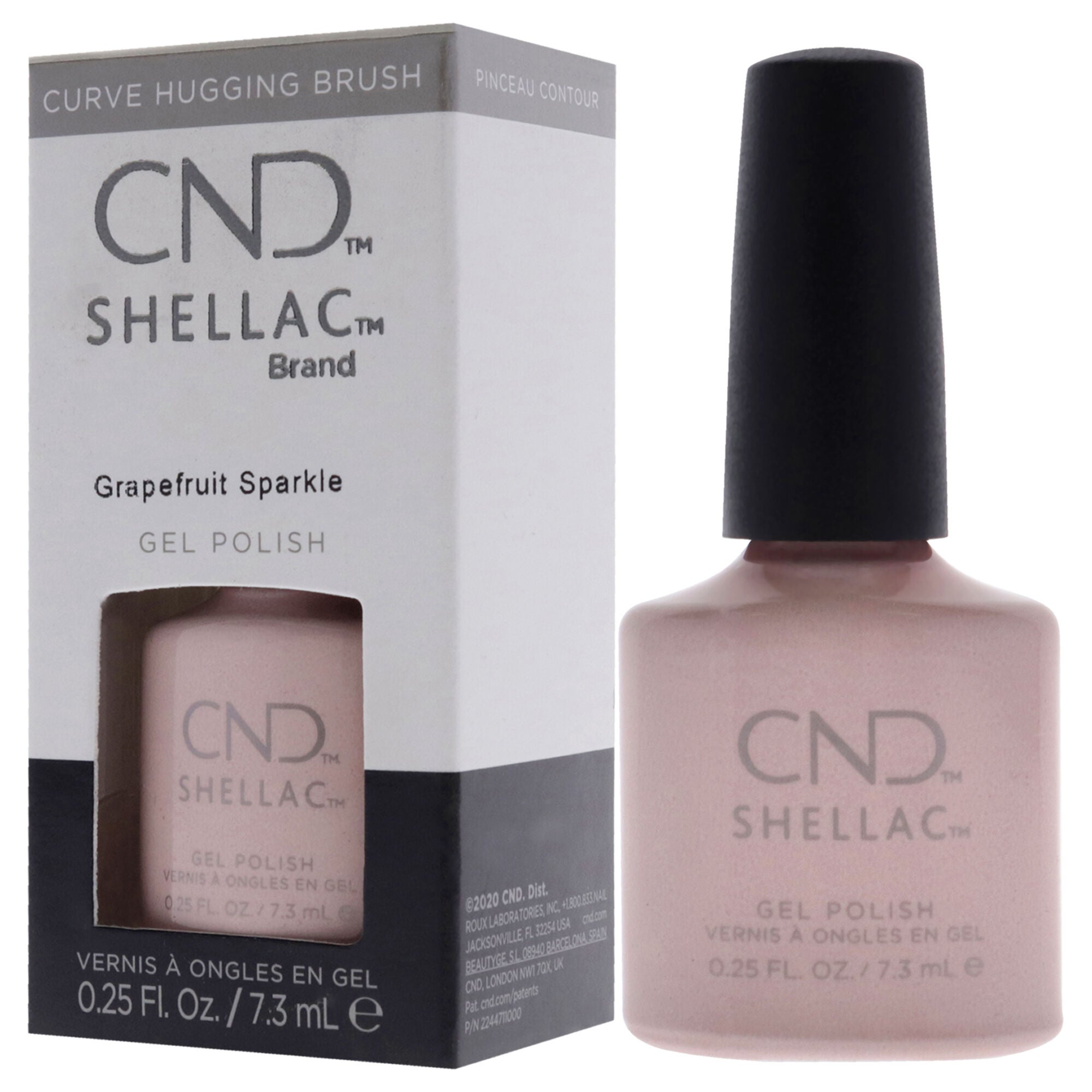 Shellac Nail Color - Grapefruitsparkle by CND for Women - 0.25 oz Nail Polish, , alternate image number 8