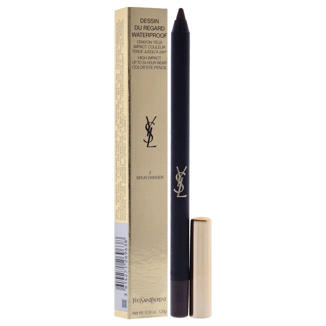 Dessin Du Regard Waterproof Eye Pencil - 2 Brun Danger by Yves Saint Laurent for Women - 0.04 oz Eye Pencil, , alternate image number null