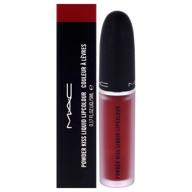 Powder Kiss Liquid Lipcolor - 975 Ruby Boo by MAC for Women - 0.17 oz ...