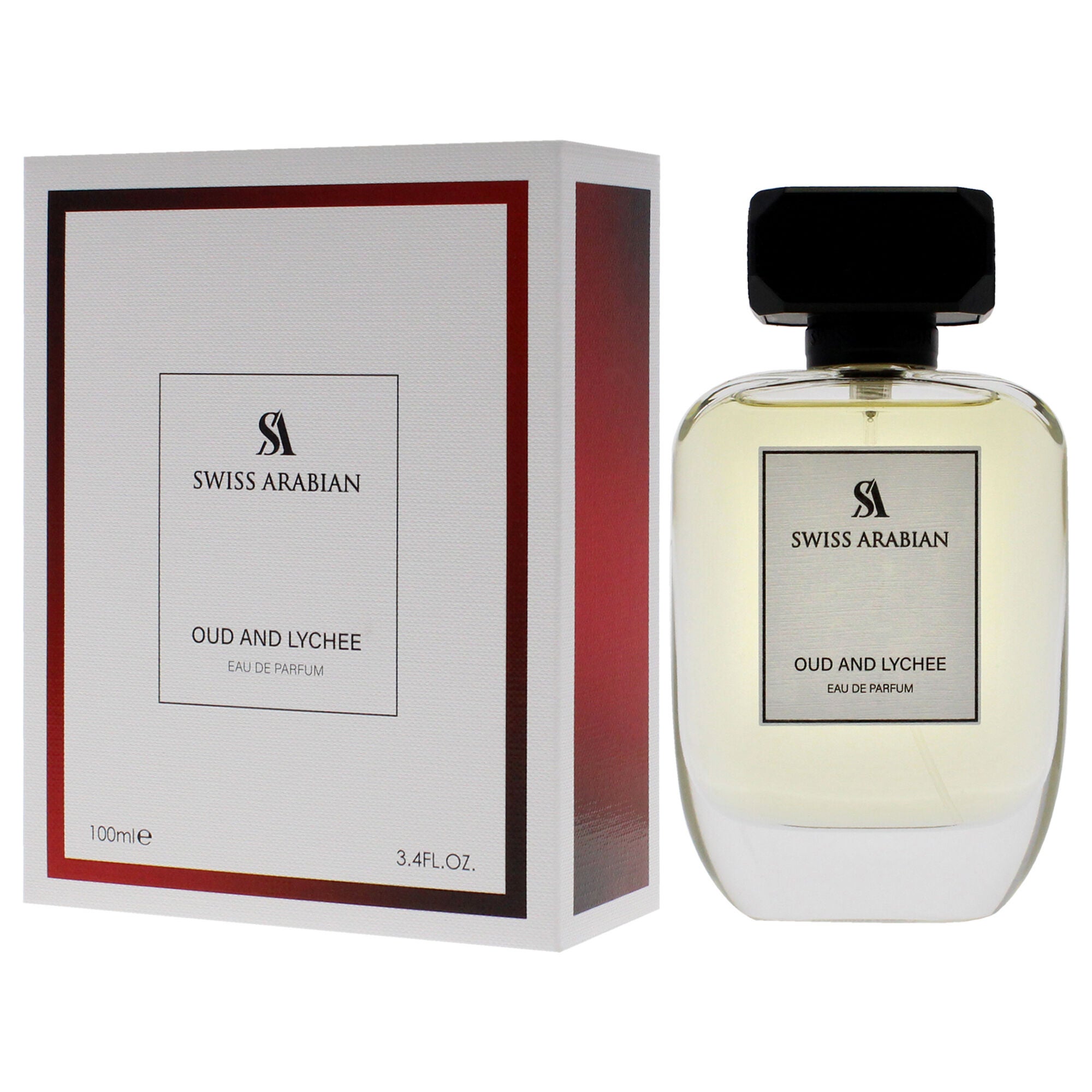 Oud And Lychee by Swiss Arabian for Unisex - 3.4 oz EDP Spray, See Description, alternate image number 3