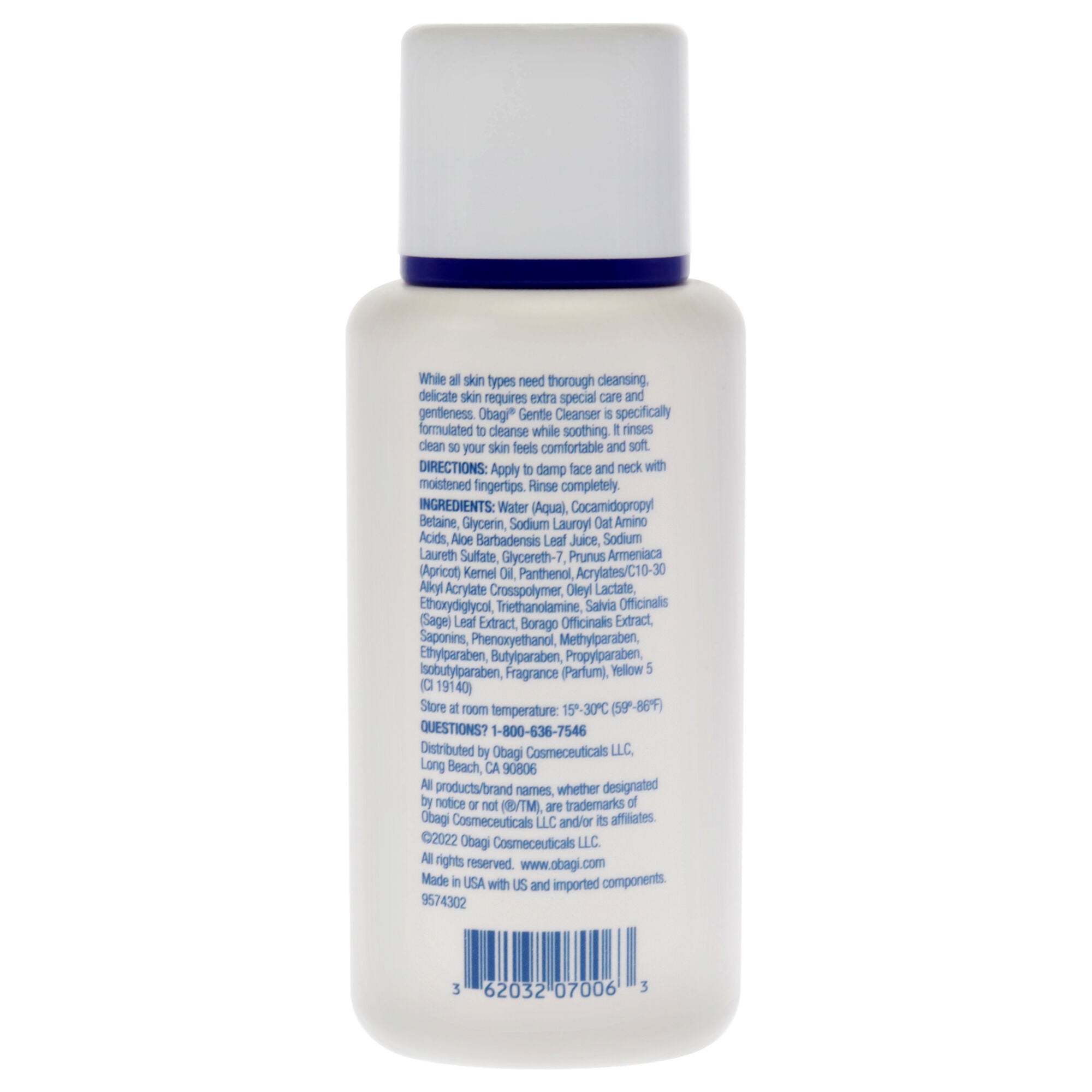Obagi Nu-Derm 1 AM-PM Gentle Cleanser by Obagi for Unisex - 6.7 oz Cleanser, See Description, alternate image number 1