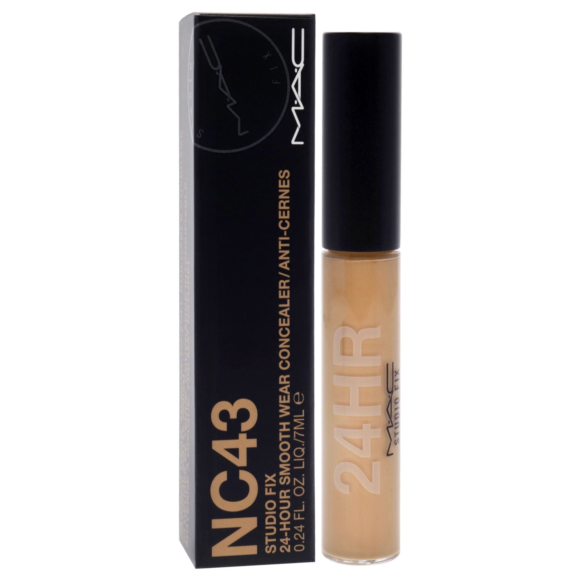 Studio Fix 24-Hour Smooth Wear Concealer - NC43 by MAC for Women - 0.24 oz Concealer, , alternate image number 6