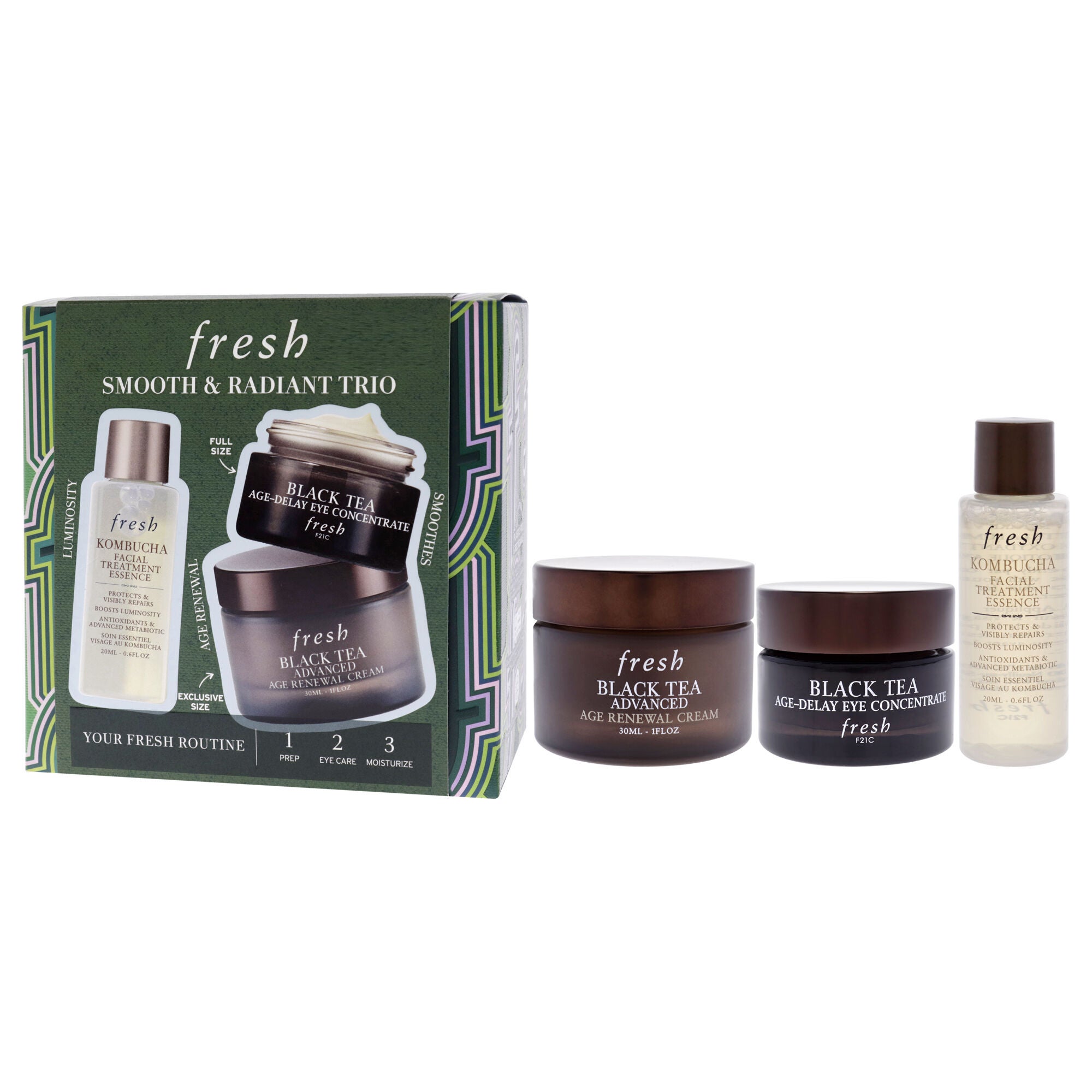 Smooth And Radiant Trio by Fresh for Women - 3 Pc Gift Set, , alternate image number 8