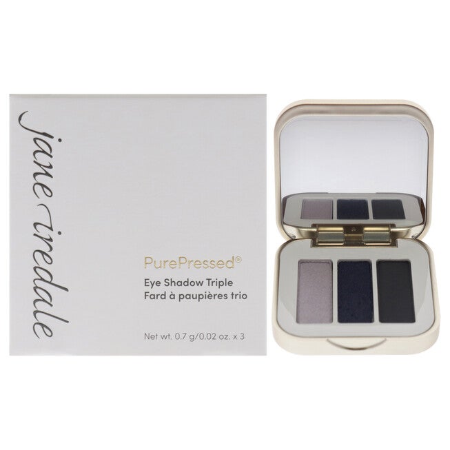 PurePressed Eyeshadow Triple - Blue Hour by Jane Iredale for Women - 0.06 oz Eye Shadow, NA, hi-res image number null