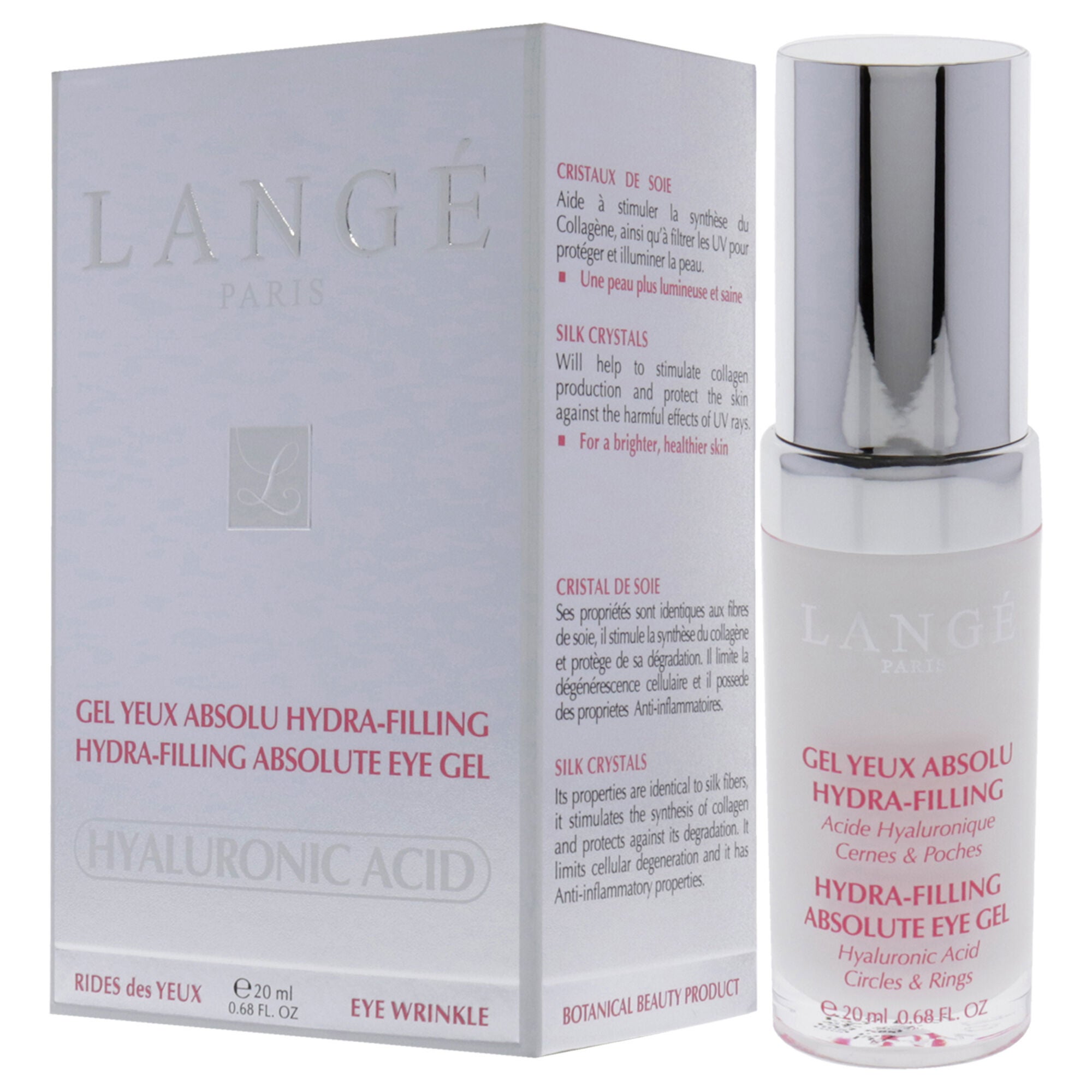 Hydra-Filling Absolute Eye Gel by Lange for Unisex - 0.68 oz Serum, , alternate image number 7