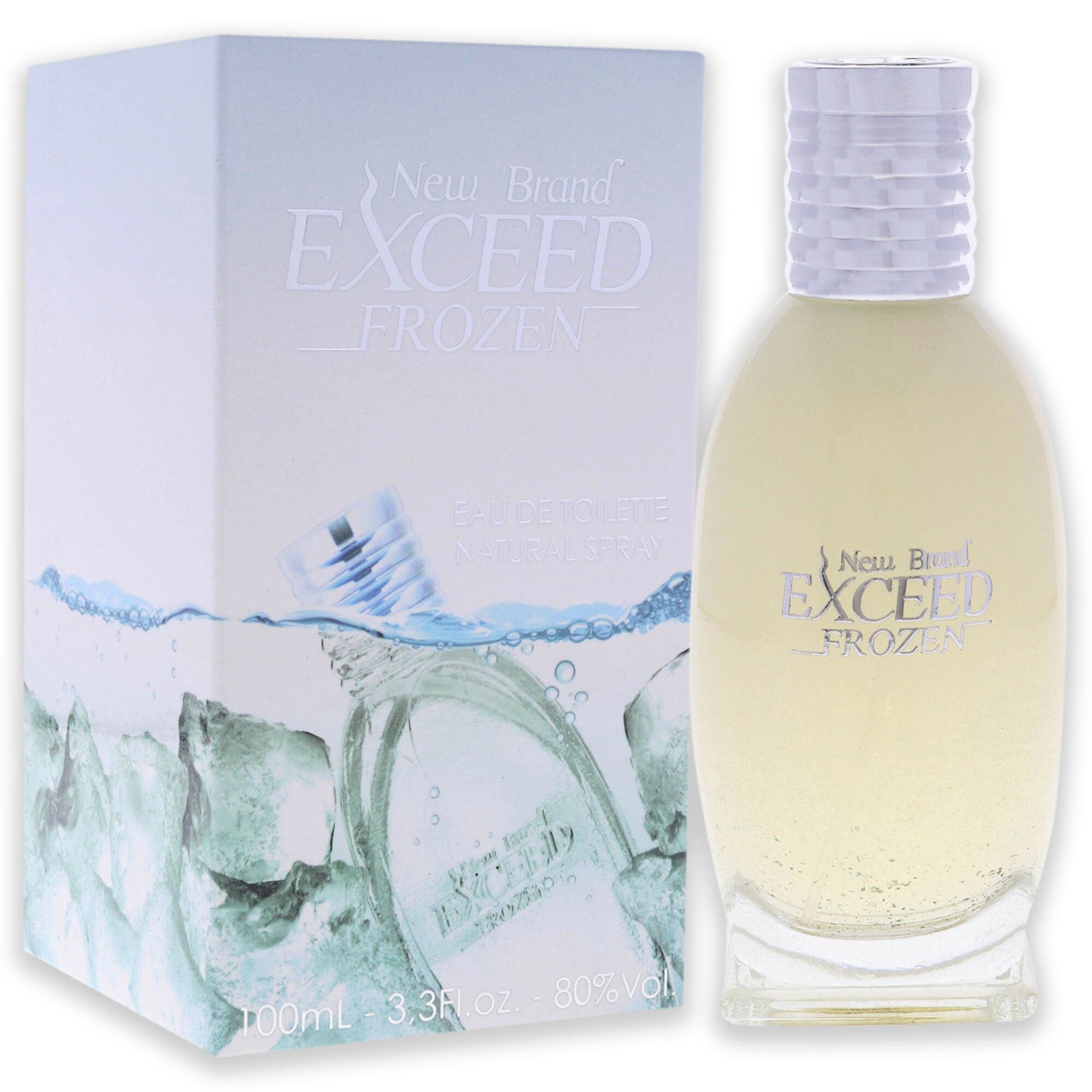 Exceed Frozen by New Brand for Men - 3.3 oz EDT Spray, See Description, alternate image number 1