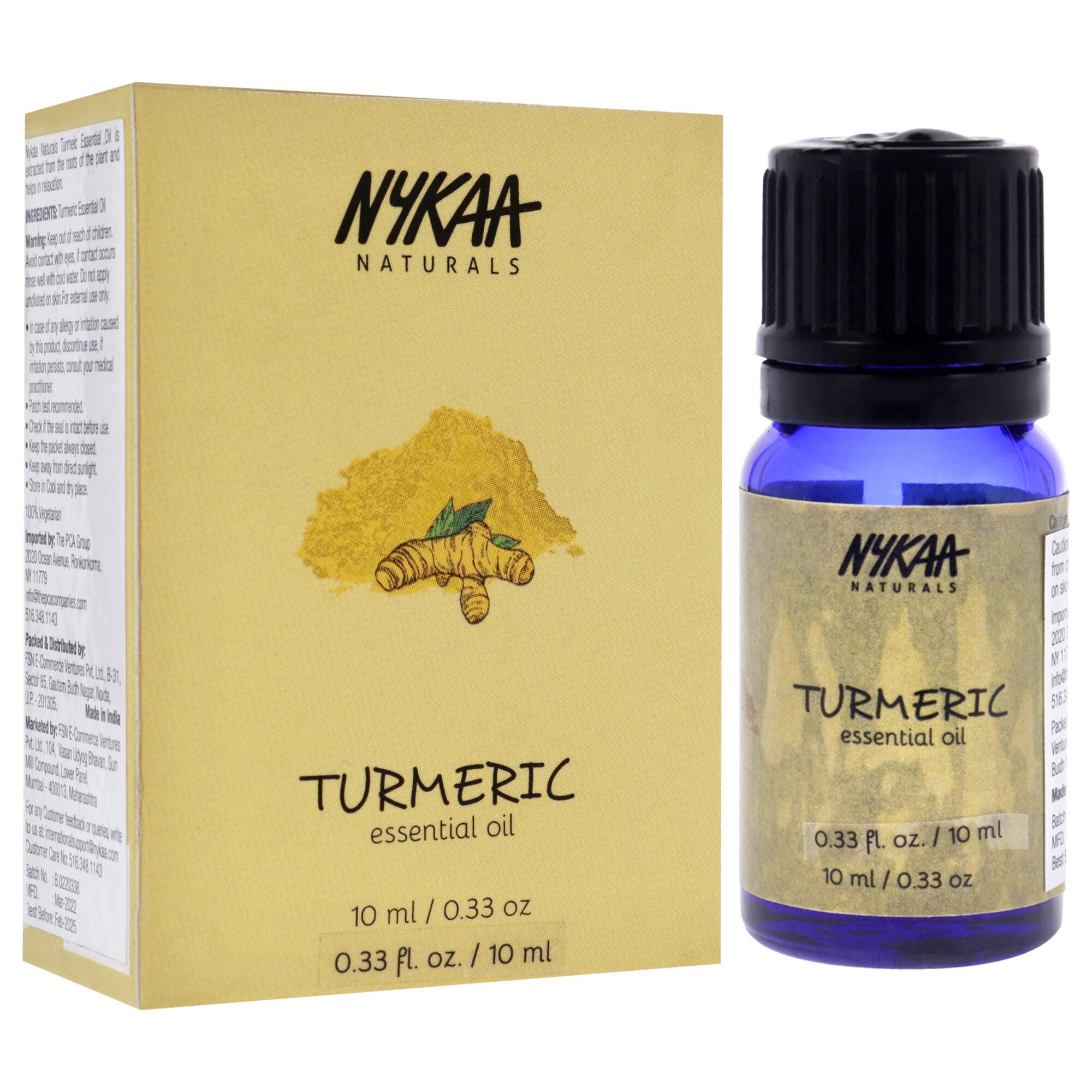 Essential Oil - Turmeric by Nykaa Naturals for Women - 0.33 oz Oil, , alternate image number 6