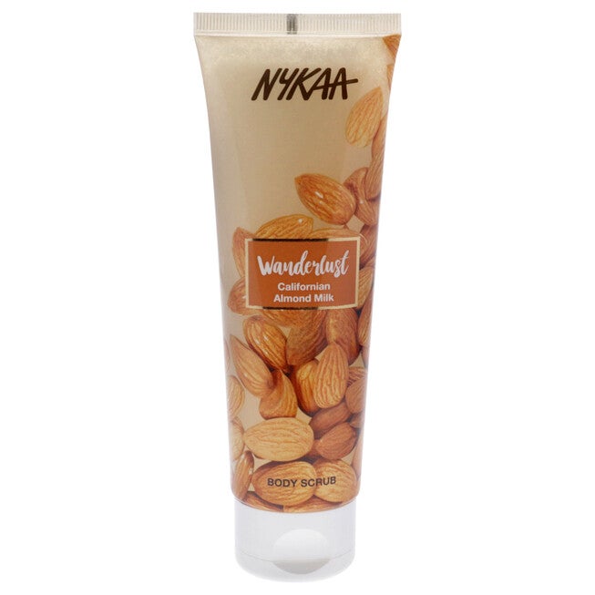 Wanderlust Body Scrub - Californian Almond Milk by Nykaa Naturals for Women - 4.93 oz Scrub, See Description, hi-res image number null