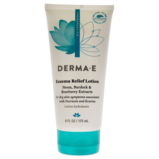 Eczema Relief Lotion - Neem, Burdock and Bearberry Extracts by Derma-E for Unisex - 6 oz Body Lotion, NA, hi-res image number null