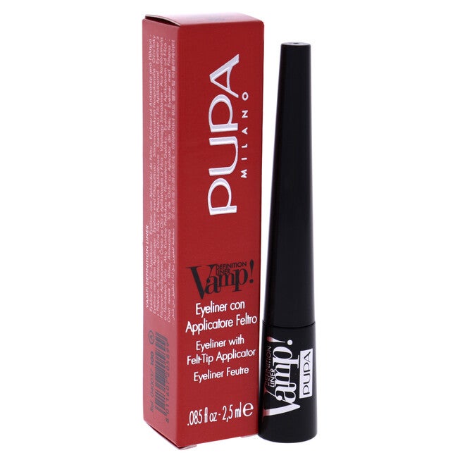 Vamp! Definition Liner - 100 Extra Black by Pupa Milano for Women - 0.85 oz Eyeliner, , alternate image number null