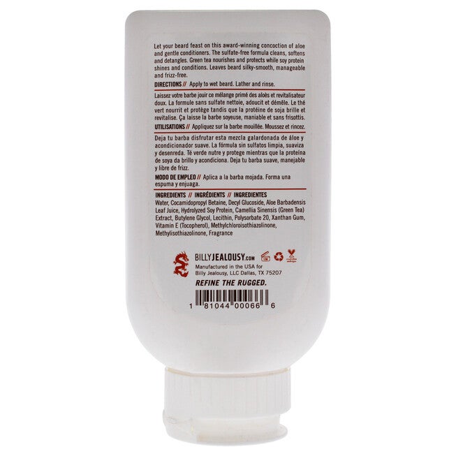 Beard Wash by Billy Jealousy for Men - 8 oz Beard Wash, See Description, alternate image number 1