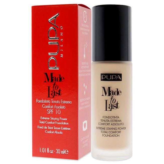 Made to Last Extreme Staying Power Foundation SPF 10 - 050 Sand by Pupa Milano for Women - 1.01 oz Foundation, , alternate image number 7