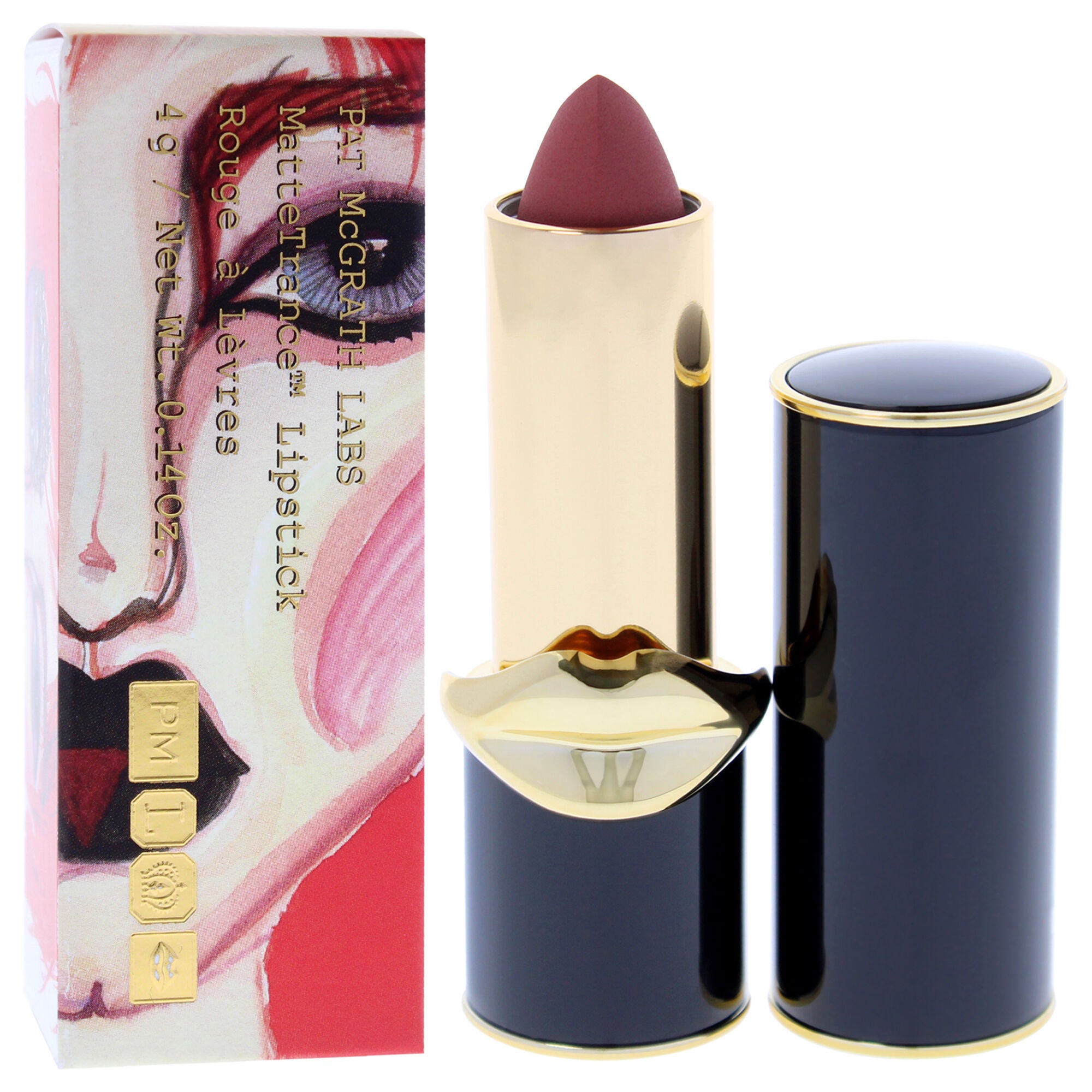 MatteTrance Lipstick - 109-3 Flesh by Pat Mcgrath Labs for Women - 0.14 oz Lipstick, Red, alternate image number 2