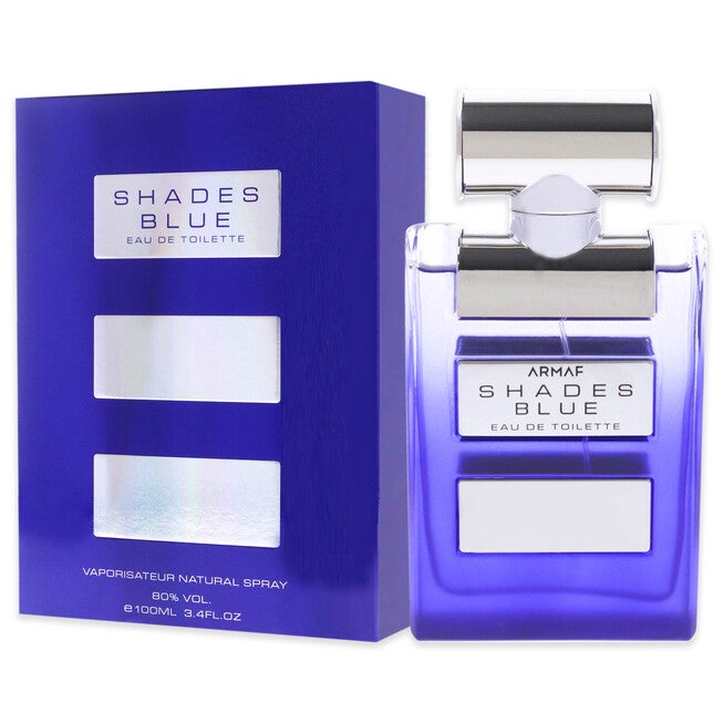 Shades Blue by Armaf for Men - 3.4 oz EDT Spray, , alternate image number 7