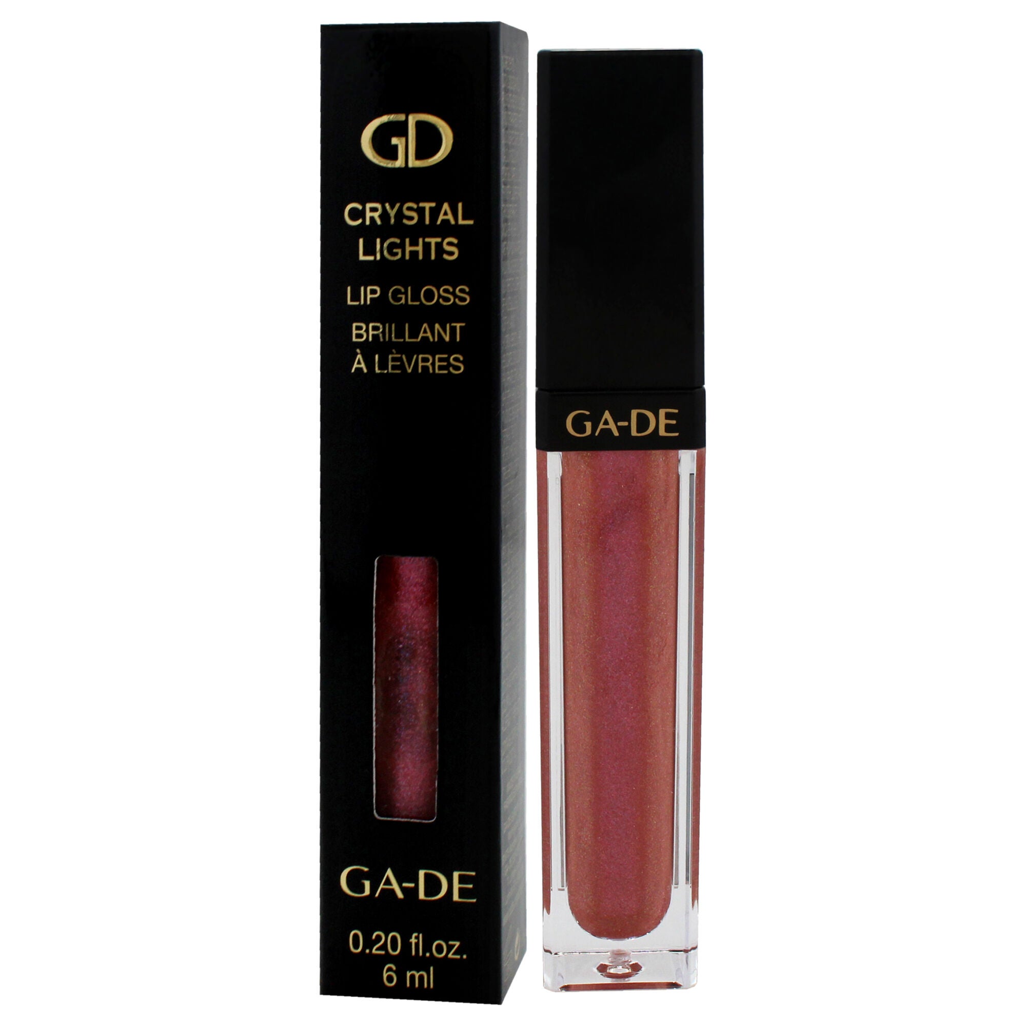 Crystal Lights Lip Gloss - 805 Bejeweled by GA-DE for Women - 0.2 oz Lip Gloss, See Description, alternate image number 3