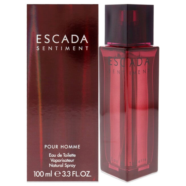 Escada Sentiment by Escada for Men - 3.3 oz EDT Spray, NA, hi-res image number null