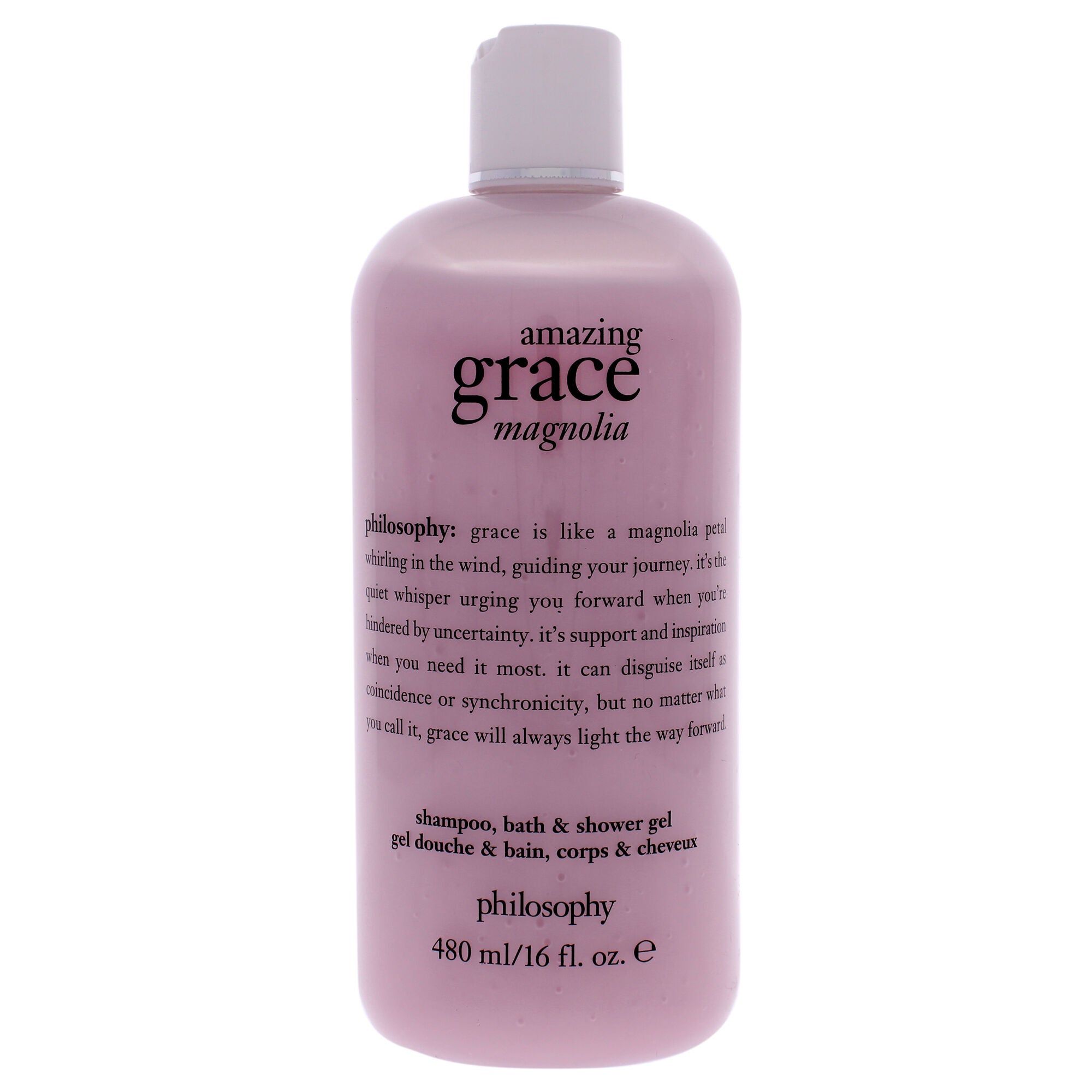 Amazing Grace Magnolia by Philosophy for Women - 16 oz Shampoo, Bath and Shower Gel, See Description, hi-res image number 0