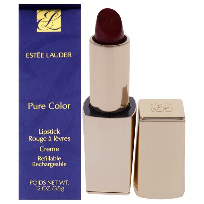 Pure Color Creme Lipstick - 541 La Noir by Estee Lauder for Women - 0.12 oz Lipstick (Refillable), NA, hi-res image number null