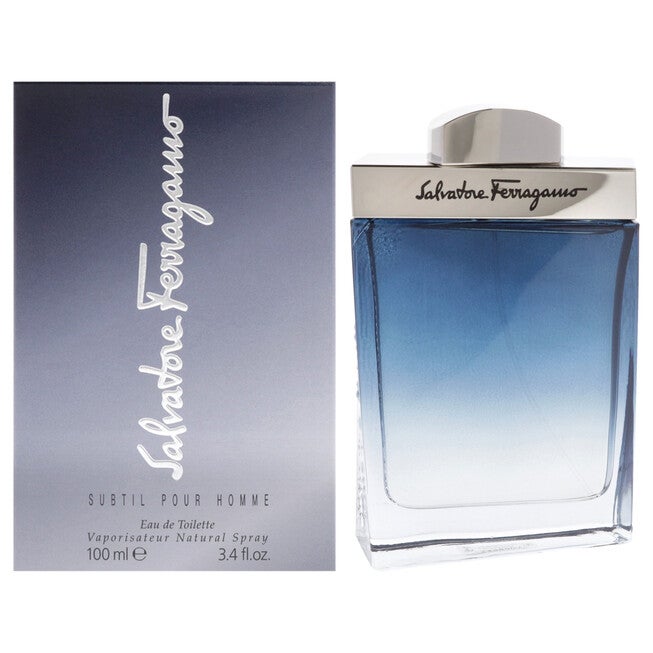 Subtil by Salvatore Ferragamo for Men - 3.4 oz EDT Spray, NA, hi-res image number null