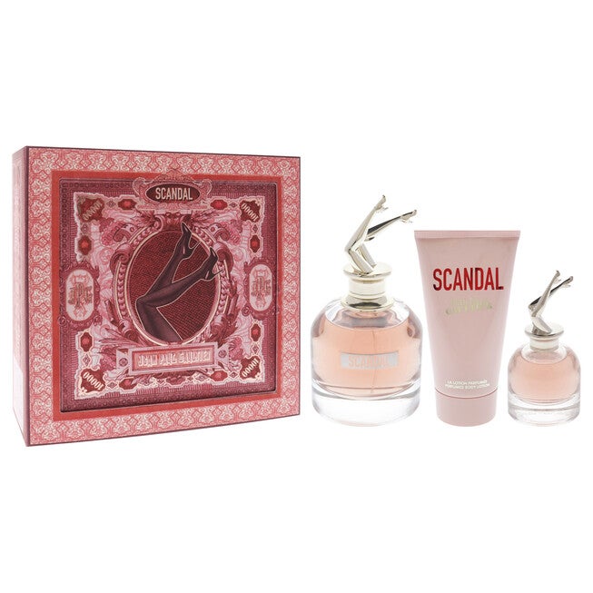 Scandal by Jean Paul Gaultier for Women - 3 Pc Gift Set 2.7oz EDP Spray, 0.20oz EDP Spray, 2.5oz Perfumed Body Lotion, NA, alternate image number null
