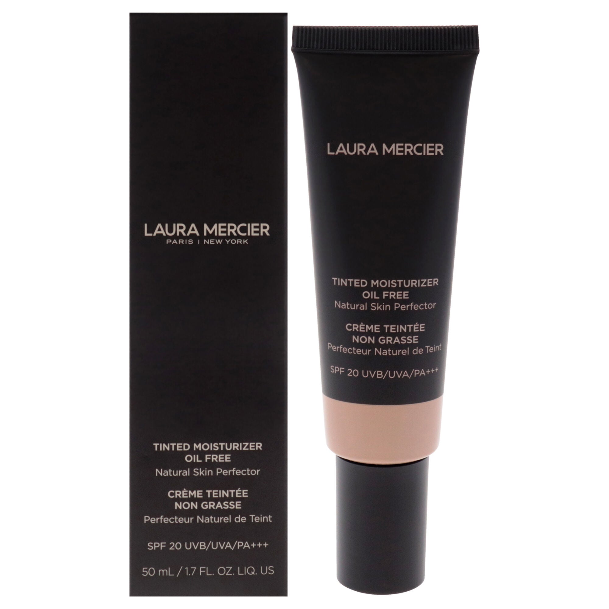 Tinted Moisturizer Oil Free Natural Skin Perfector SPF 20 PA Plus - 3C1 Fawn by Laura Mercier for Unisex - 1.7 oz Foundation, See Description, hi-res image number 0