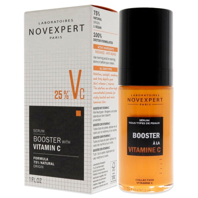 Serum Booster With Vitamin C by Novexpert for Unisex - 1 oz Serum, , alternate image number null