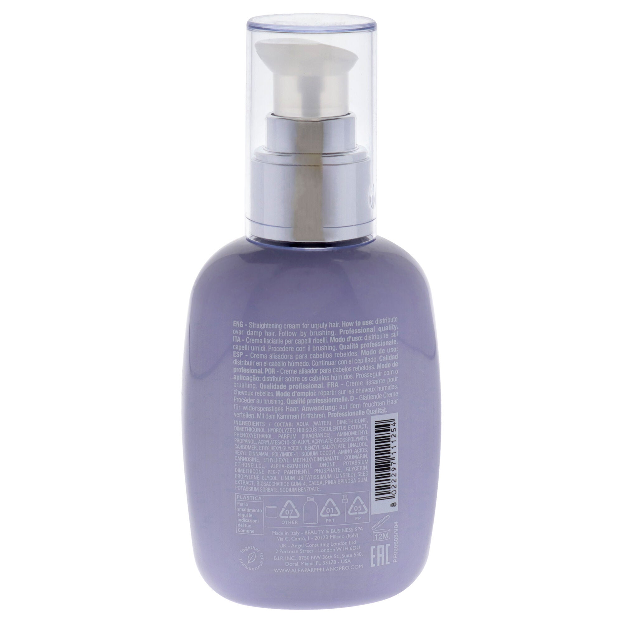 Semi Di Lino Smooth Smoothing Cream by Alfaparf Milano for Unisex - 4.23 oz Cream, See Description, alternate image number 1