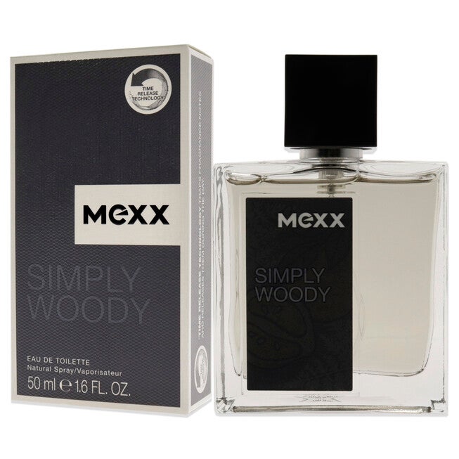 Simply Woody by Mexx for Men - 1.6 oz EDT Spray, NA, alternate image number null