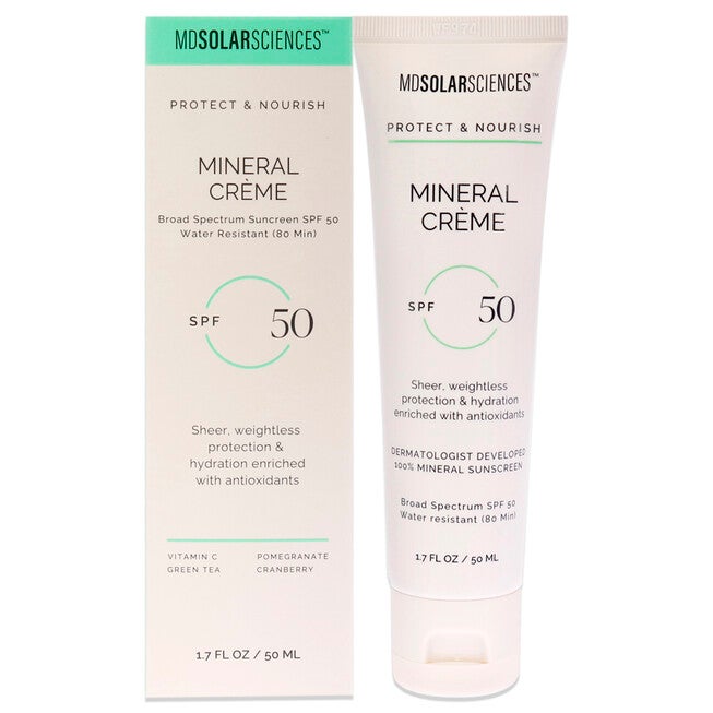 Mineral Creme SPF 50 by MDSolarSciences for Unisex - 1.7 oz Sunscreen, NA, hi-res image number null