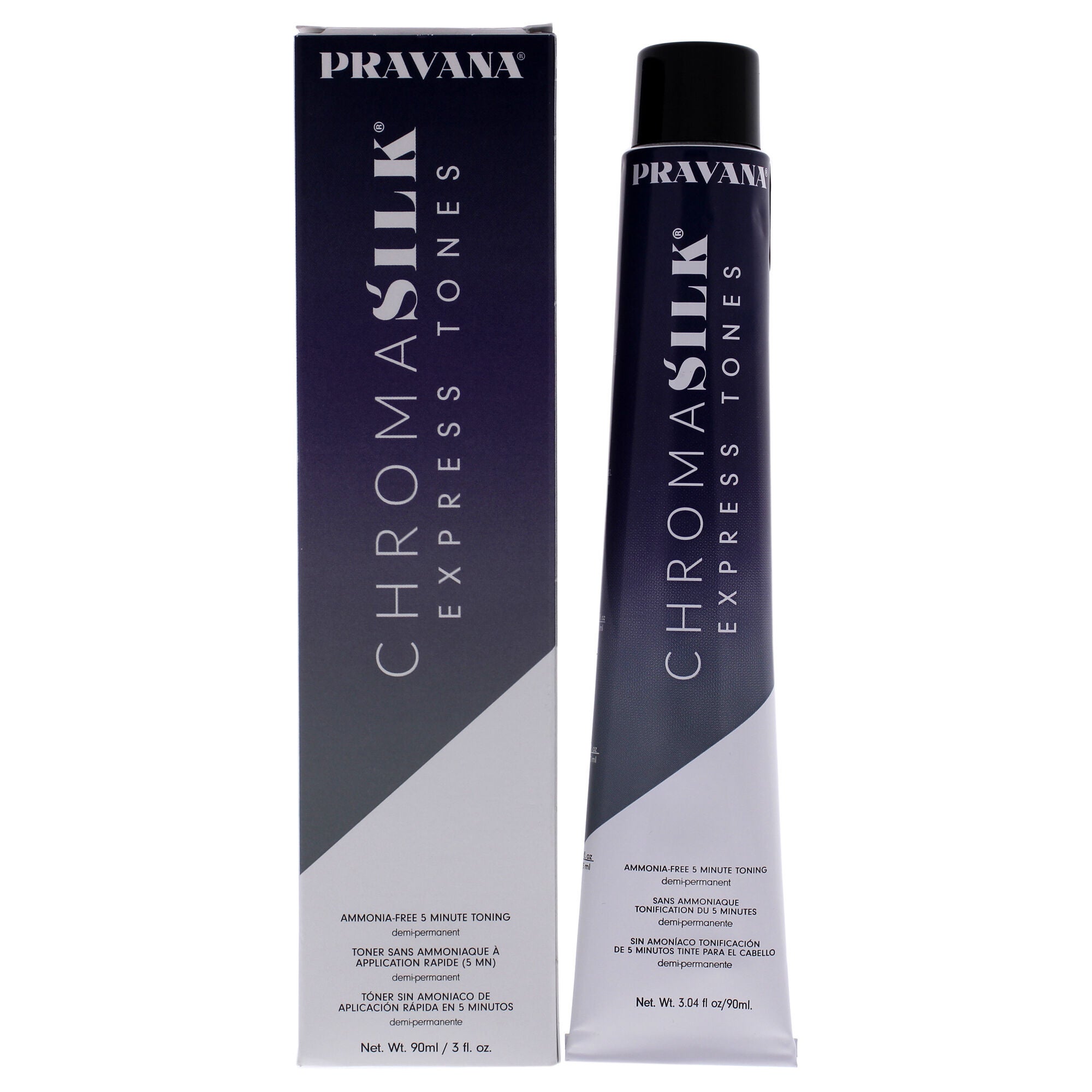 ChromaSilk Express Tones - Violet by Pravana for Unisex - 3 oz Hair Color, See Description, hi-res image number 0