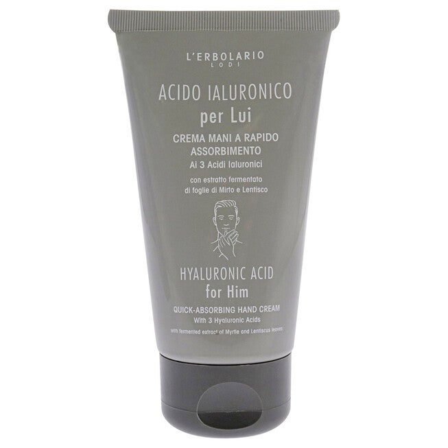 Hyaluronic Acid Quick-Absorbing Hand Cream by LErbolario for Men - 2.5 oz Cream, NA, alternate image number null