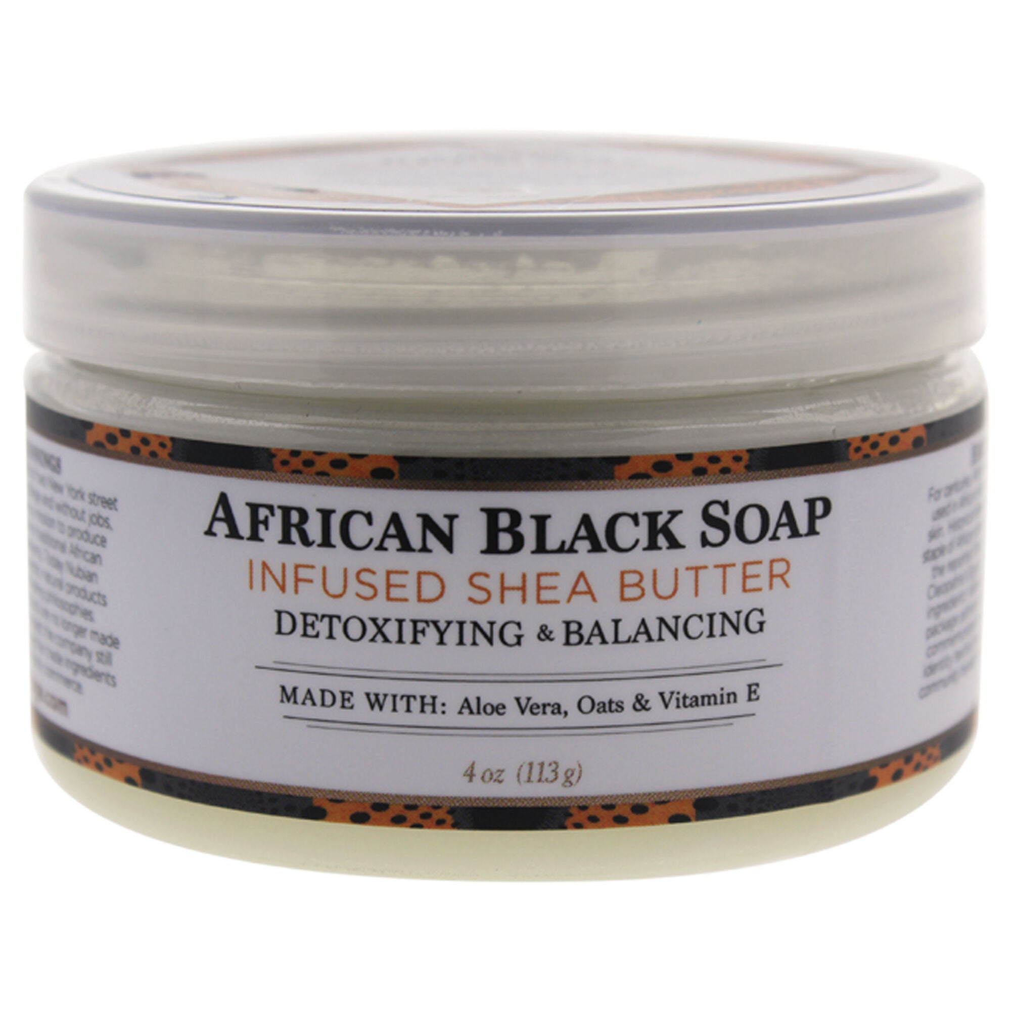 Shea Butter Infused with African Black Soap Extract by Nubian Heritage for Unisex - 4 oz Lotion, See Description, hi-res image number 0