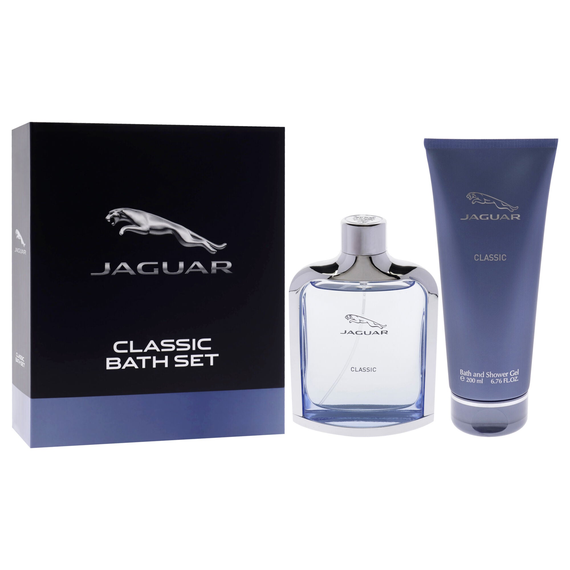 Jaguar Classic Blue by Jaguar for Men - 2 Pc Gift Set 3.4oz EDT Spray, 6.7oz Bath and Shower Gel, See Description, alternate image number 1