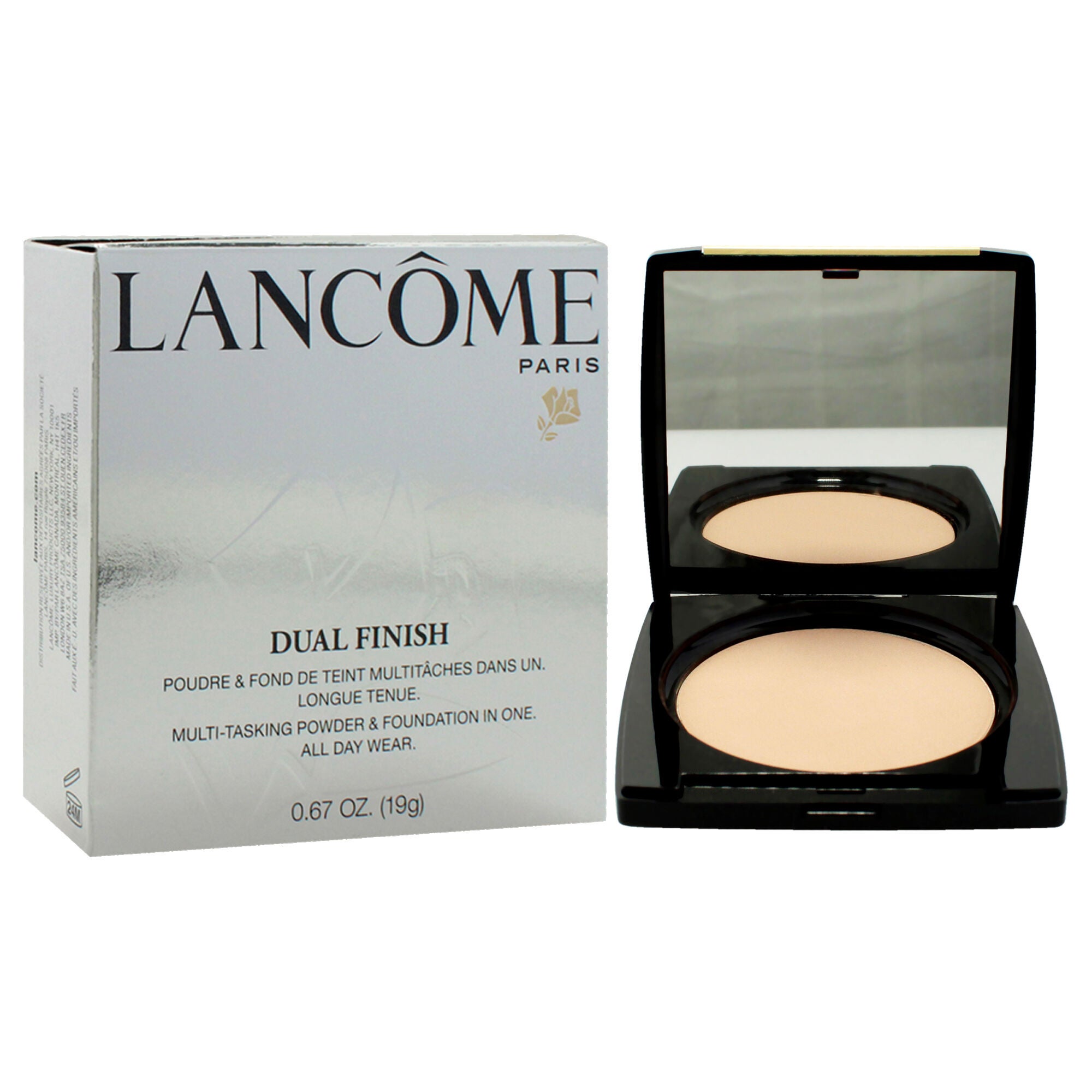 Dual Finish Versatile Powder Makeup - Matte Amande III by Lancome for Women - 0.67 oz Makeup, See Description, alternate image number 1